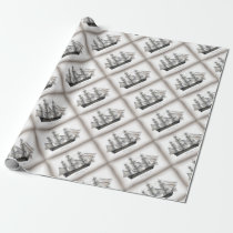 1805 Victory ship Wrapping Paper