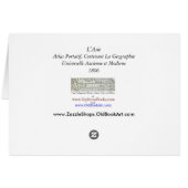 1806 Map - L'Asie Cards (Back Horizontal)