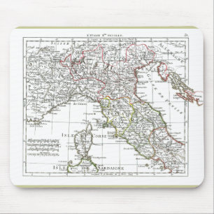 1806 Map - L'Italie (Nord) Mouse Pad