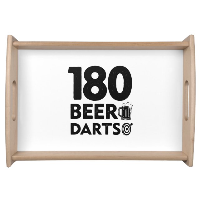 180 Days Beer And Darts Serving Tray (Front)