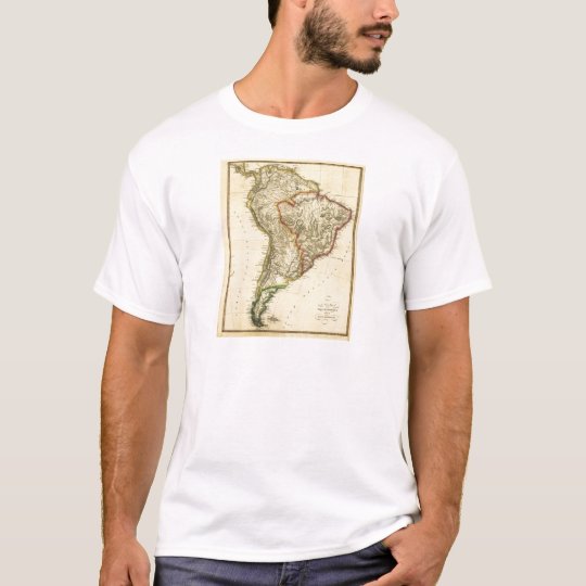 1817 Map of South America T-Shirt