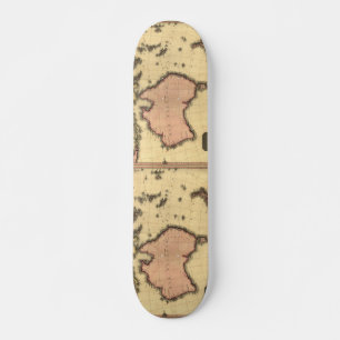 1818 Australasia Map - Australia, New Zealand Skateboard Deck
