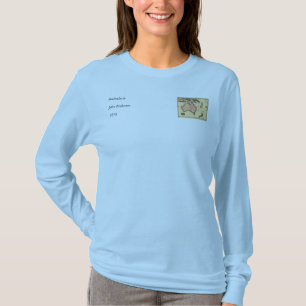 1818 Australasia Map - Australia, New Zealand T-Shirt