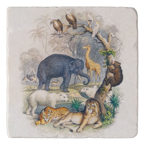 1820 Animals     Trivet