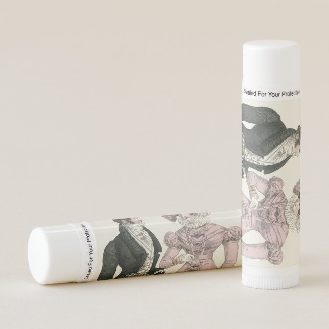1823 Antique Wedding Man Woman Fashion Lip Balm (Front)
