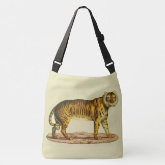 1824 tiger print crossbody bag