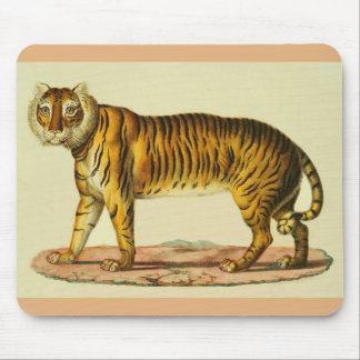 1824 tiger print mouse pad