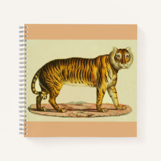 1824 tiger print notebook