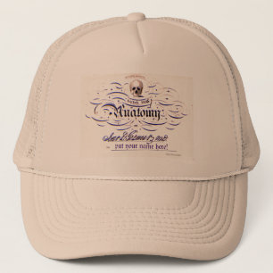 "1826 Medical ANATOMY Dissection Certificate" Trucker Hat