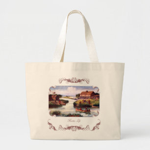 1833 Chicago Frontier Tote Bag