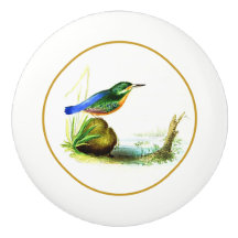 1833 Liverpool Archive | Kingfisher Ceramic Knob