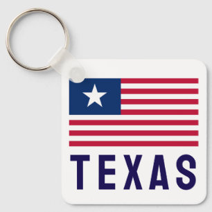 1836–1839 The Lone Star and Stripes Keychain