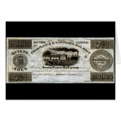 1837 Canadian Railroad Currency (Front Horizontal)