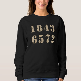 18436572 Firing Order Small Block Engine V8 Big Bl Sweatshirt