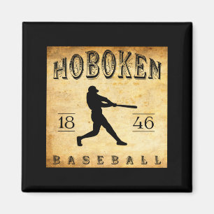 1846 Hoboken New Jersey Baseball  Magnet