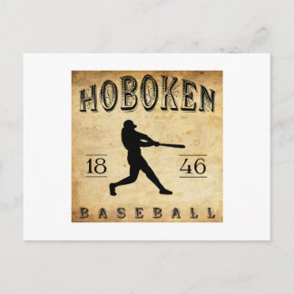 1846 Hoboken New Jersey Baseball Postcard