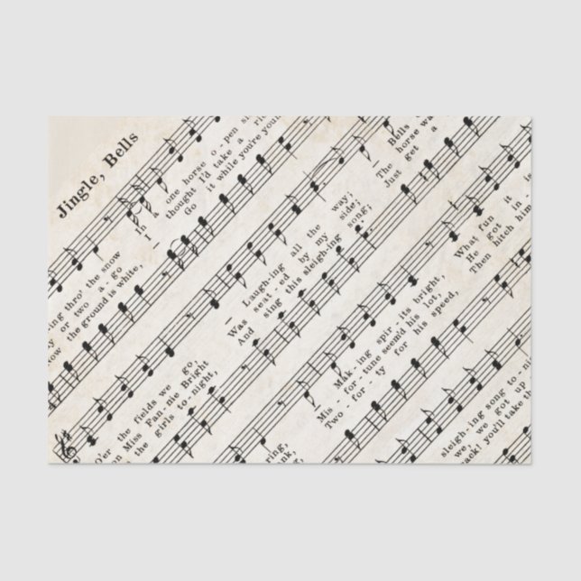 1850 Jingle Bells Vintage Edition Sheet Music (Front)