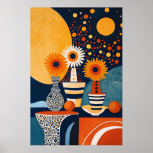 1856 Dreamlike Flow Poster