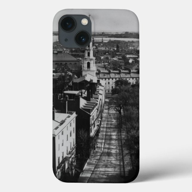 1859:  A view of Boston from the State House Case-Mate iPhone Case (Back)