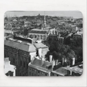 1859:  A view of Boston looking south Mouse Pad