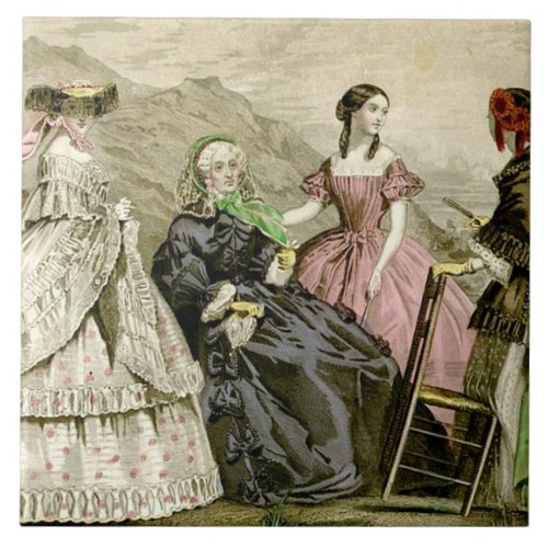 1859 Fashions  Ceramic Tile