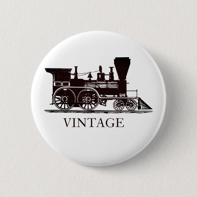 1859 Steam Train Button (Front)
