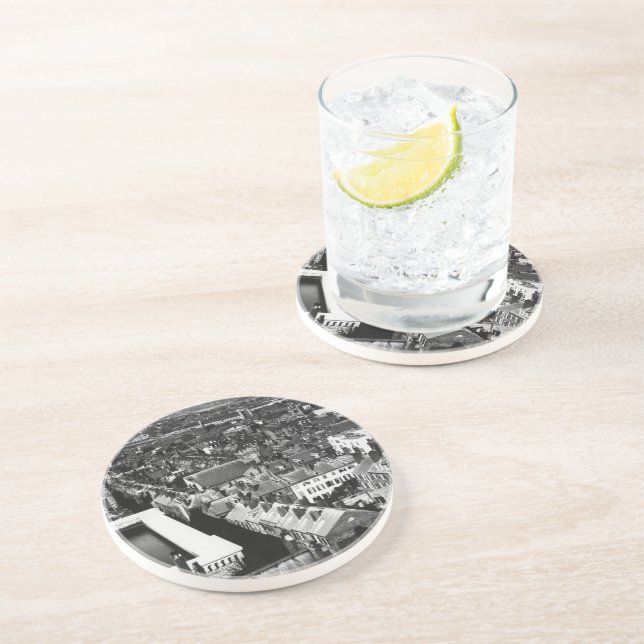 1859:  The city of Boston, Massachusetts Drink Coaster (Side)