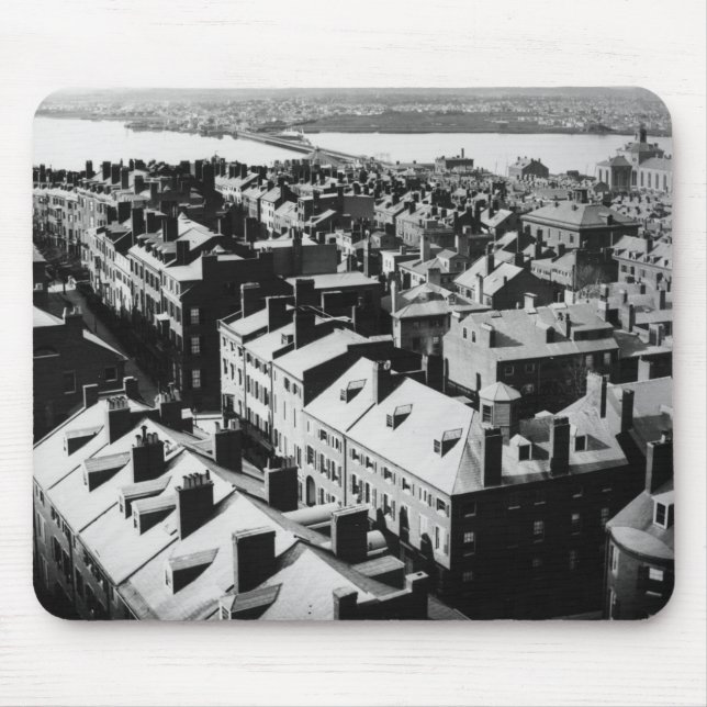 1859: The city of Boston, Massachusetts Mouse Pad (Front)