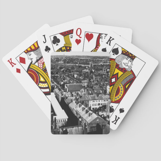 1859:  The city of Boston, Massachusetts Poker Cards (Back)