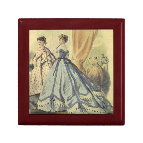 1860s Ladies Fashion Gift Box