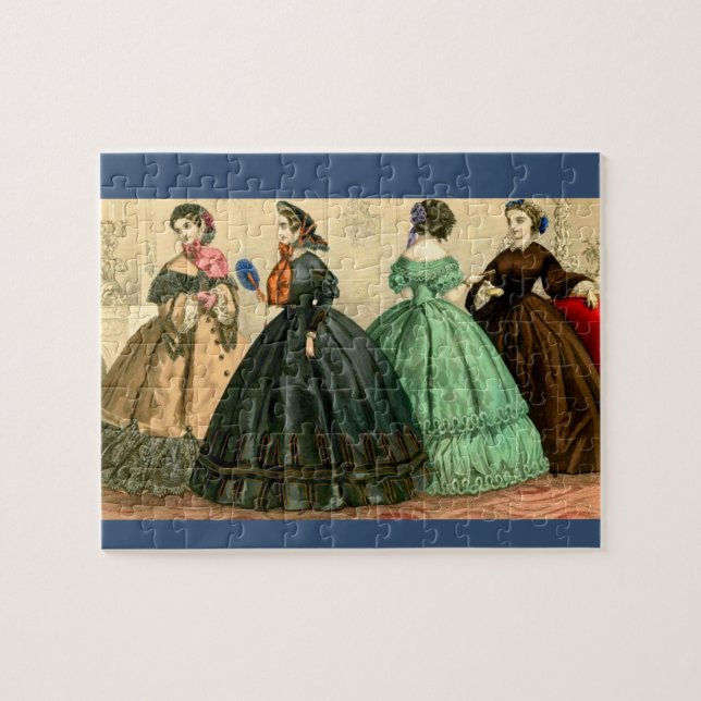 1861 German fashion plate Jigsaw Puzzle (Horizontal)