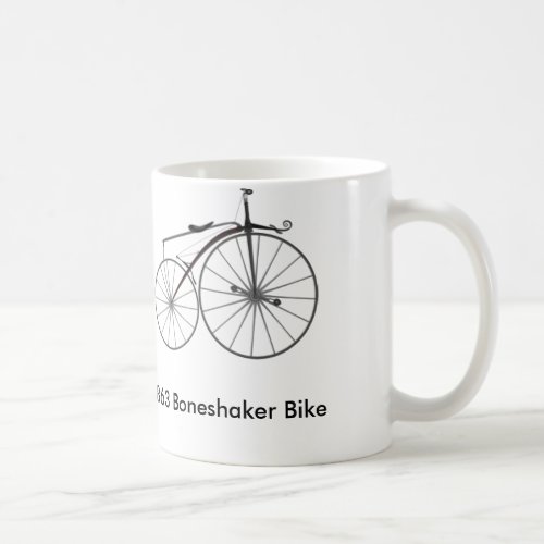 1863 Boneshaker Bike Coffee Mug