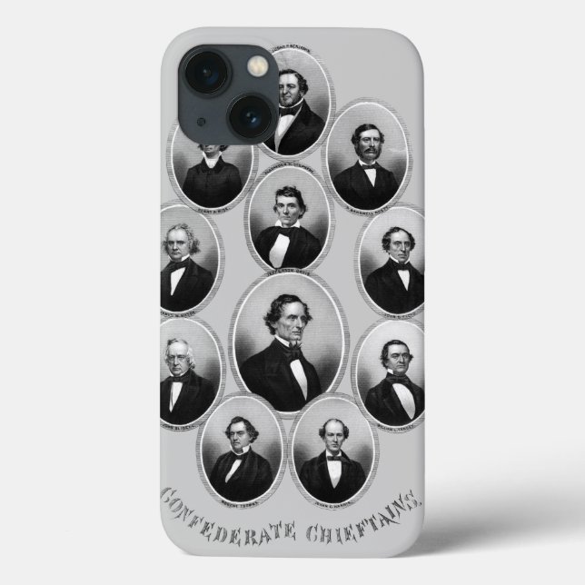 1865 Confederate Chieftains Case-Mate iPhone Case (Back)