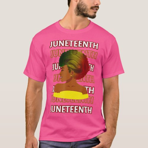 1865 Juneteenth is my independence day  June 10 Pa T_Shirt