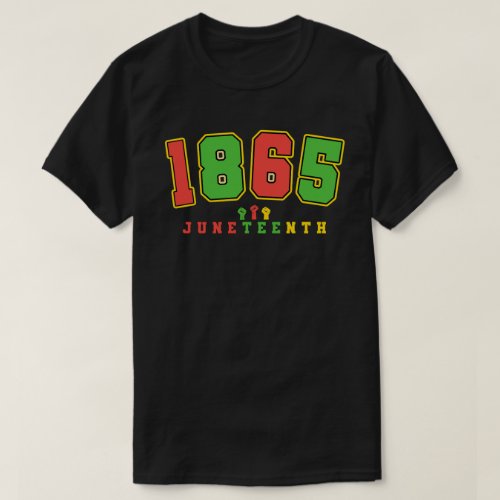 1865 Juneteenth T_Shirt