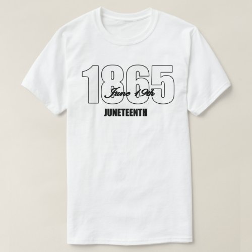 1865 Juneteenth T_Shirt