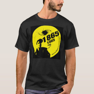 1865 Yellow on Black T-Shirt