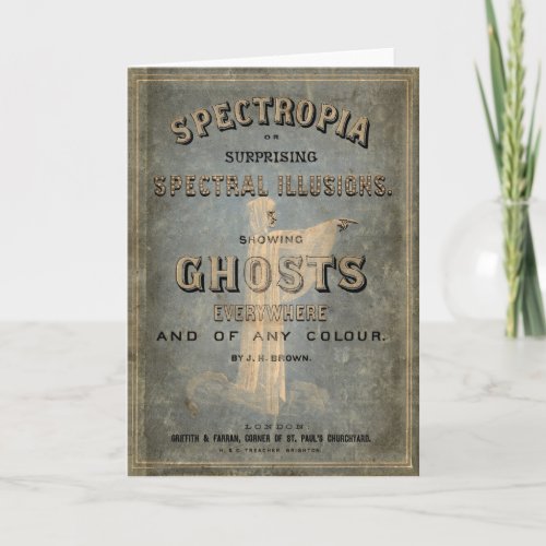 1866 Book of Ghosts _ Spectropia Card