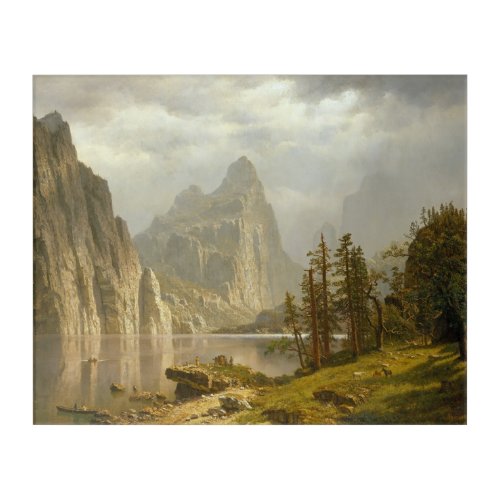 1866 Merced River in Yosemite Valley Acrylic Print