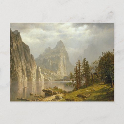 1866 Merced River in Yosemite Valley Postcard