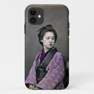 1870 Beautiful Japanese Woman iPhone 11 Case