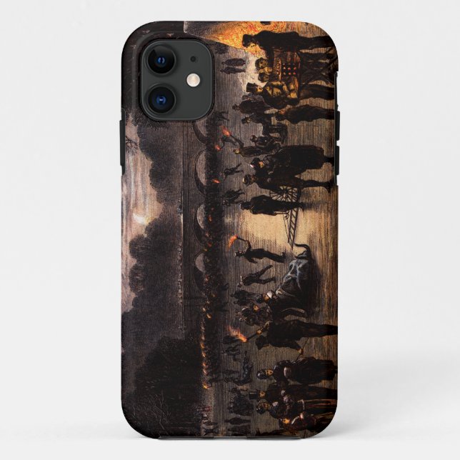 1870 Ice Skating in London Case-Mate iPhone Case (Back)