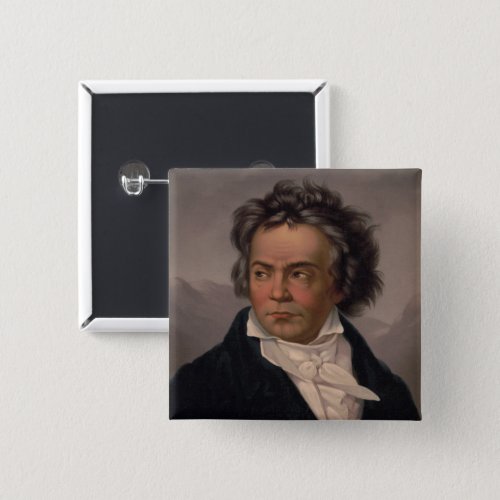 1870 Ludwig Van Beethoven German Composer Pianist Button