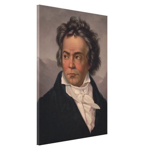 1870 Ludwig Van Beethoven German Composer Pianist Canvas Print