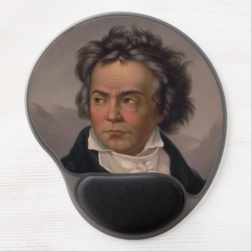 1870 Ludwig Van Beethoven German Composer Pianist Gel Mouse Pad