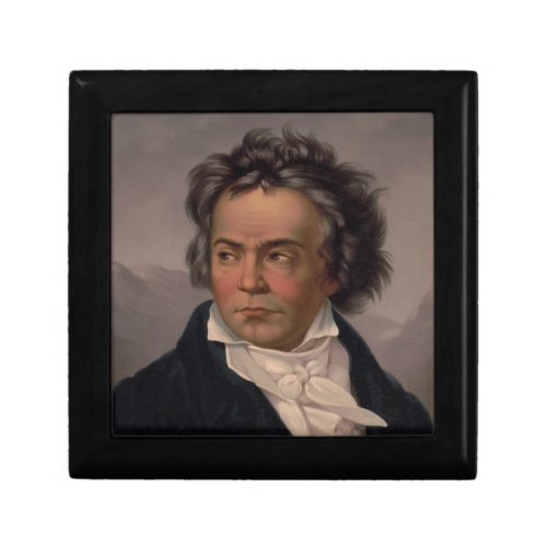 1870 Ludwig Van Beethoven German Composer Pianist Gift Box