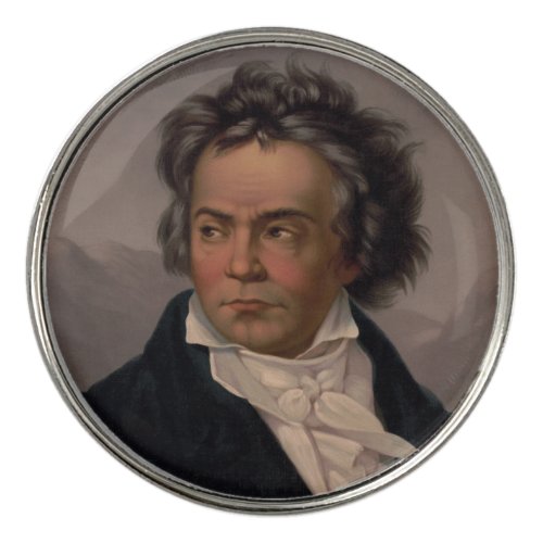 1870 Ludwig Van Beethoven German Composer Pianist Golf Ball Marker