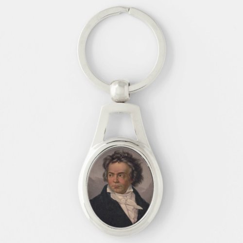 1870 Ludwig Van Beethoven German Composer Pianist Keychain