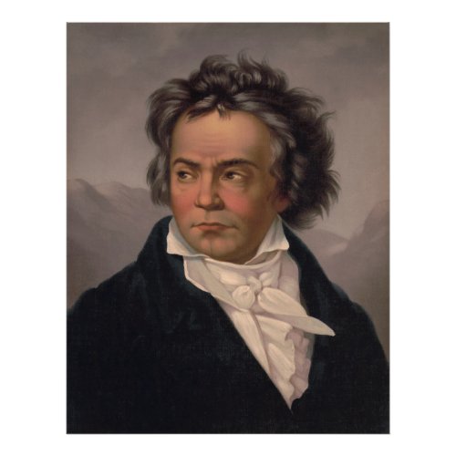 1870 Ludwig Van Beethoven German Composer Pianist Photo Print
