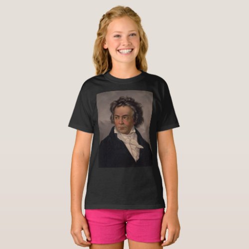 1870 Ludwig Van Beethoven German Composer Pianist T_Shirt